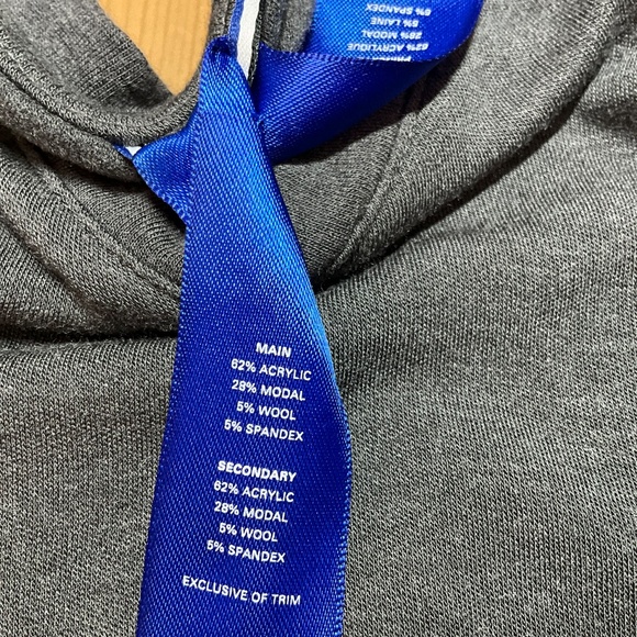 KIT AND ACE Men’s Long Sleeve V Neck Tee Modal Blend with Wool Sz M - Picture 8 of 9